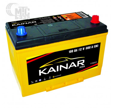 Аккумулятор  KAINAR 6СТ-100 АзЕ  Asia 304x173x220 мм EN800 А